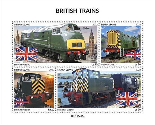 British railways diesel - railways, trains